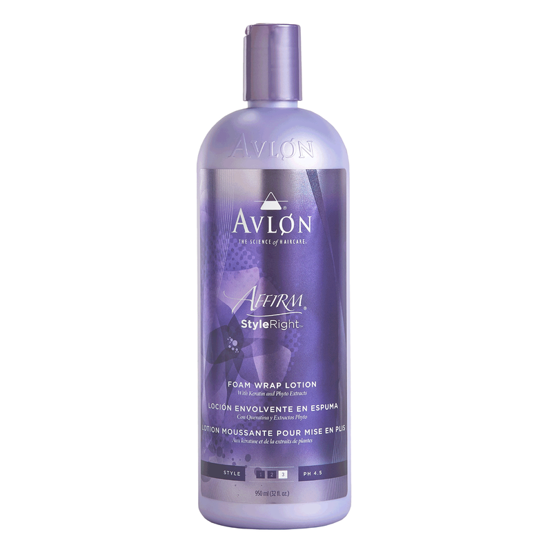 Affirm StyleRight Foam Wrap Lotion - Saber Professional