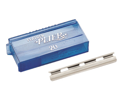 Feather Plier Razor Blades 20Pk. - diy hair company