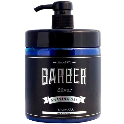Marmara Barber Shaving Gel Silver 34oz - diy hair company
