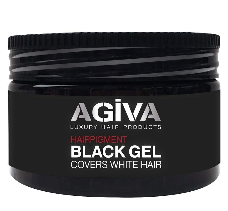 Agiva Black Hair Gel 250ml/8.45oz