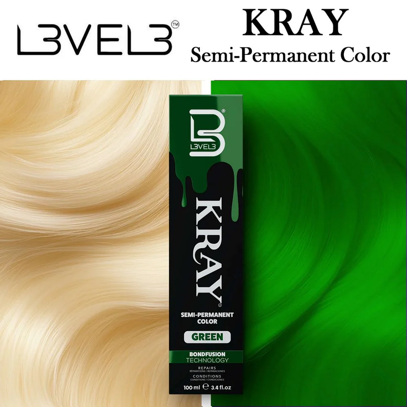L3VEL 3 Kray Semi-Permanent Hair Color 3.4oz
