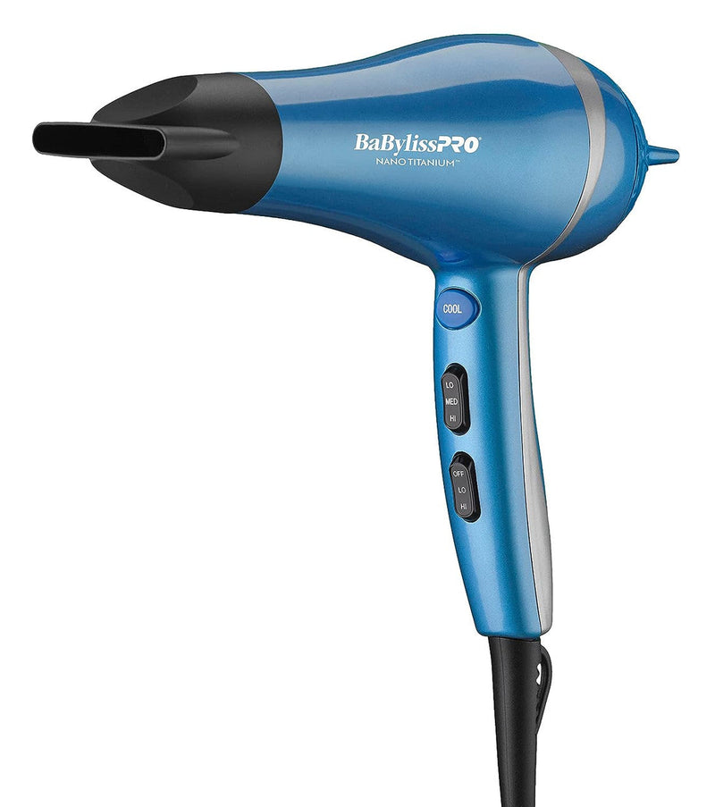 BabylissPro Nano Titanium Limited Edition Styling Set (2000W Dryer & 1 1/2" Ultra Thin Flat Iron)
