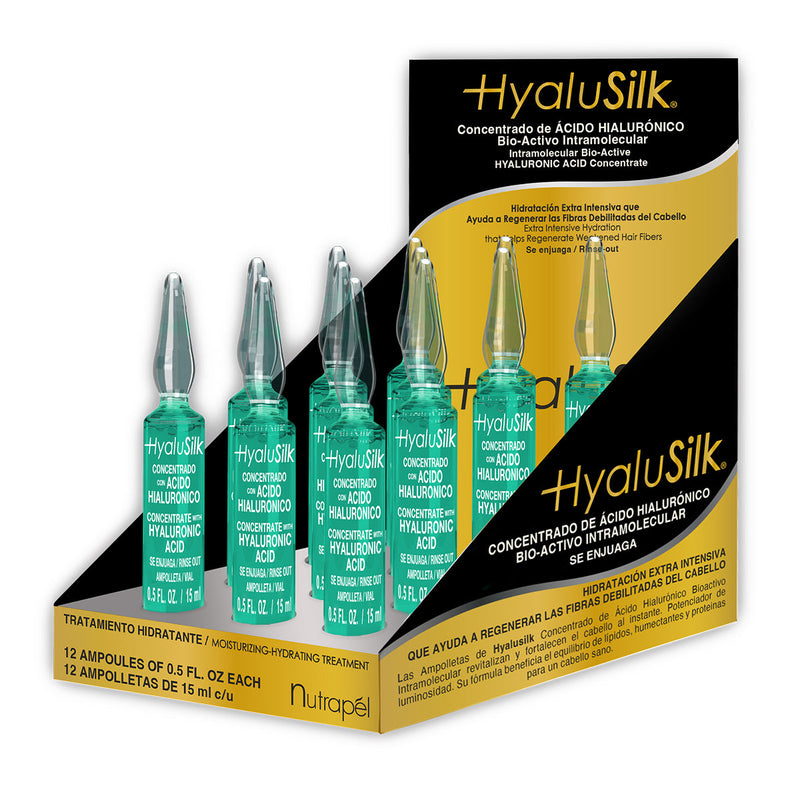 Nutrapel HyaluSilk Leave-In Treatment Vials (12pc/0.5oz)