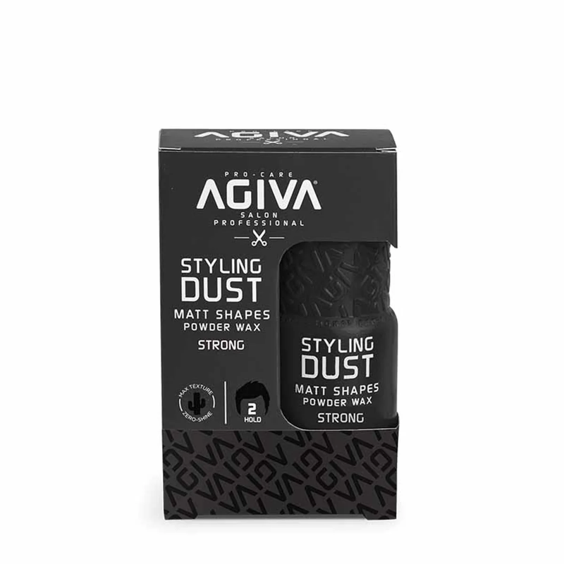 Agiva Styling Dust Powder Wax 20g/0.71oz - 02 Black Strong