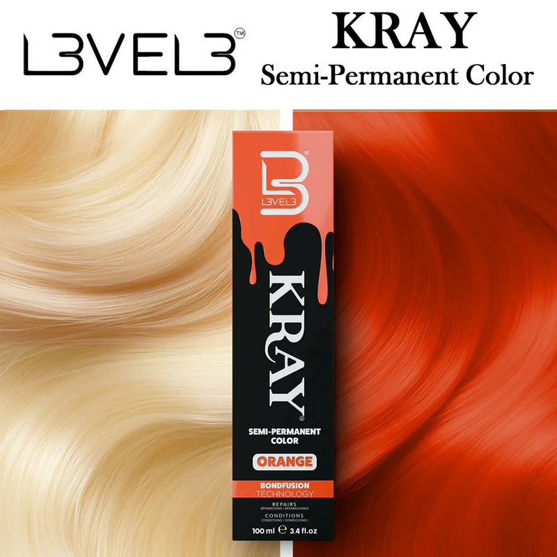 L3VEL 3 Kray Semi-Permanent Hair Color 3.4oz
