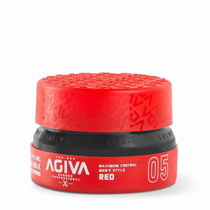 Agiva Aqua Styling Wax 05 155ml/5.24oz - Red/Mega Strong