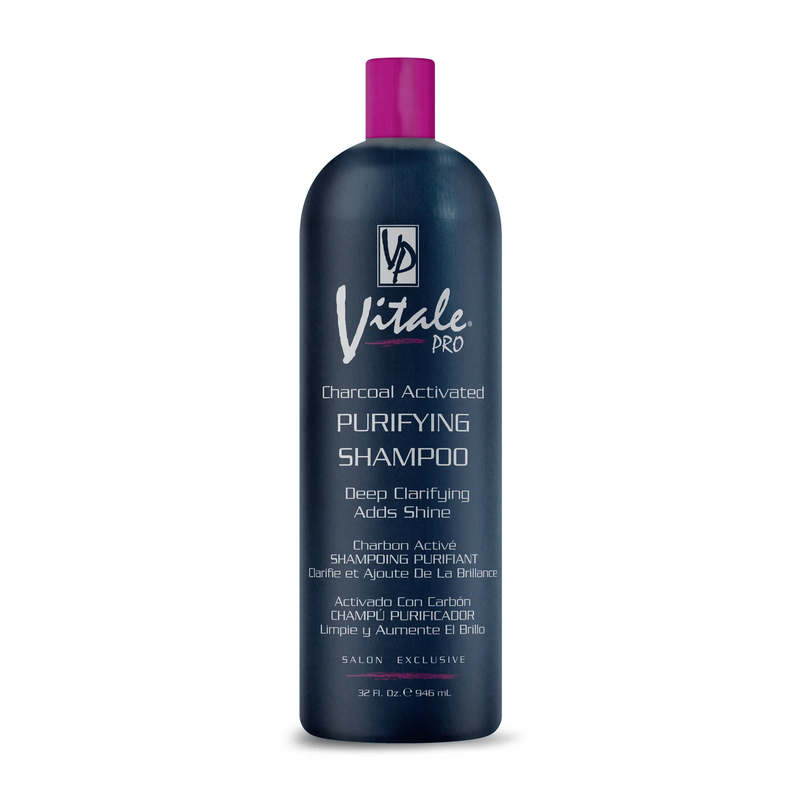 Vitale Pro Charcoal Activated Purifying Shampoo 32oz