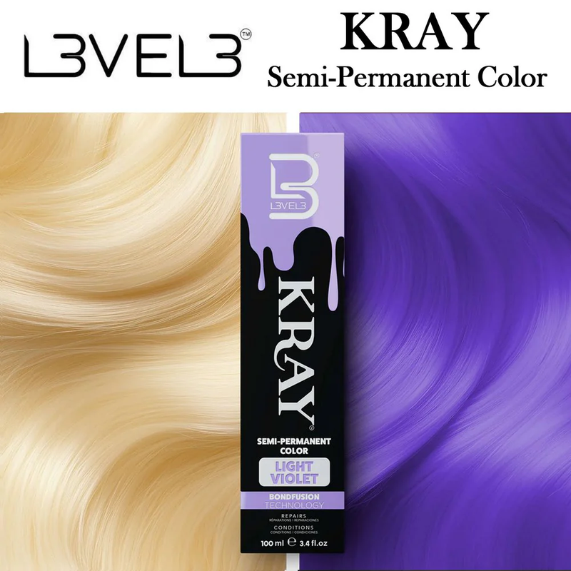 L3VEL 3 Kray Semi-Permanent Hair Color 3.4oz