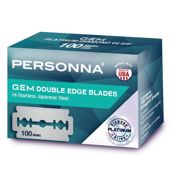 Personna Gem Double Edge Blades 100pk