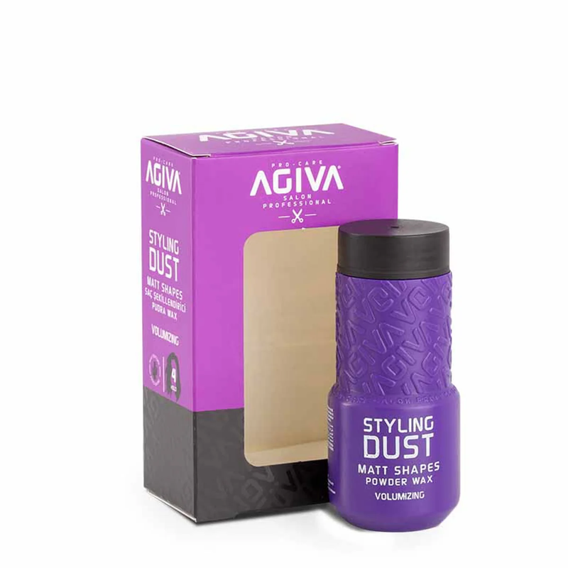 Agiva Styling Dust Powder Wax 20g/0.71oz - 04 Purple Volumizing