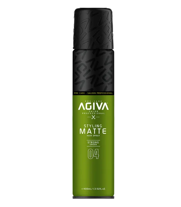 Agiva Styling Hair Spray Matte 13.52oz - Strong Green