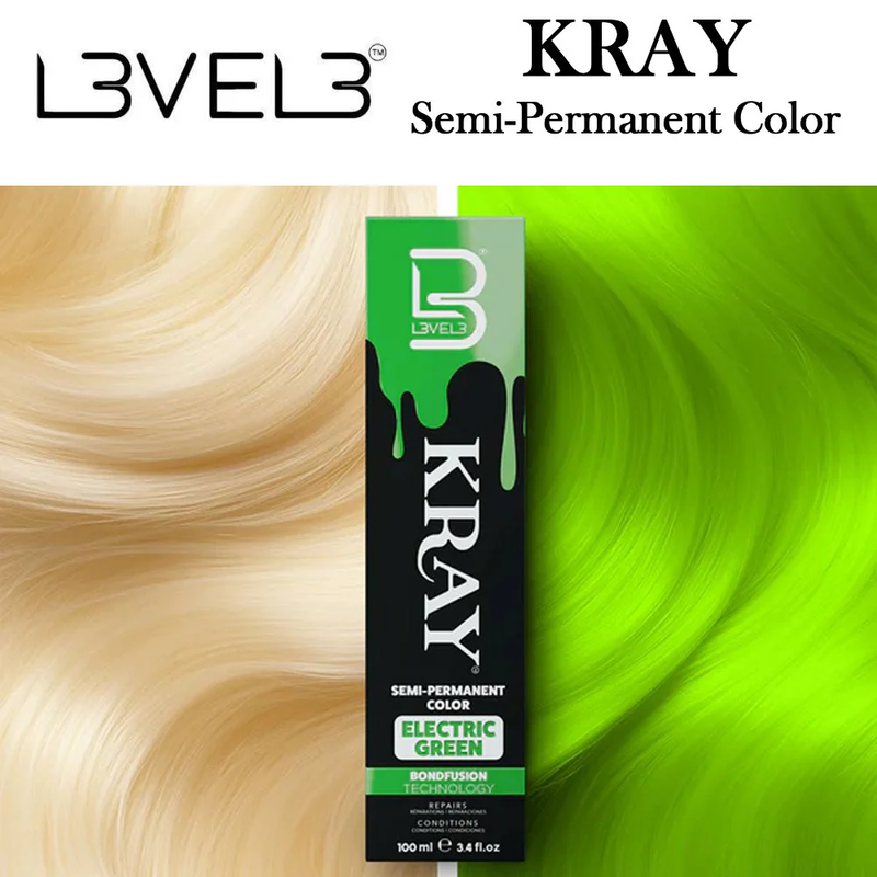 L3VEL 3 Kray Semi-Permanent Hair Color 3.4oz