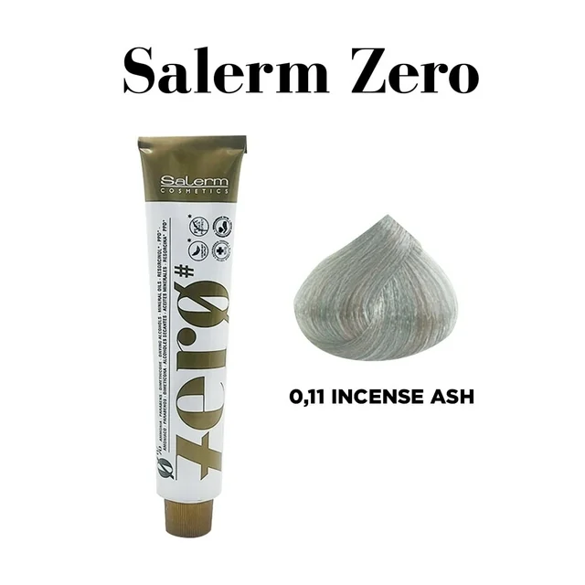 SaLerm Zero Ammonia Free Permanent Colouring Cream 100ml/3.3oz