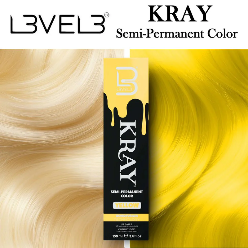 L3VEL 3 Kray Semi-Permanent Hair Color 3.4oz