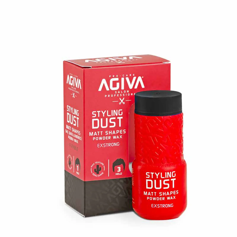 Agiva Styling Dust Powder Wax 20g/0.71oz - 03 Red Extra Strong