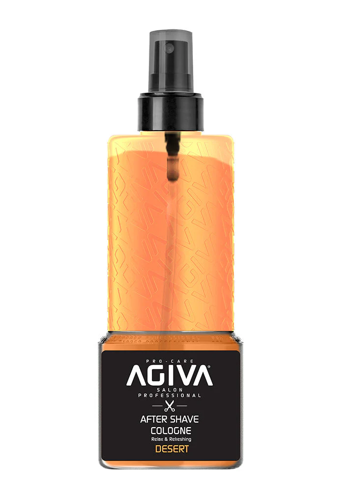 Agiva After Shave Cologne Desert 400ml/13.5oz - Orange