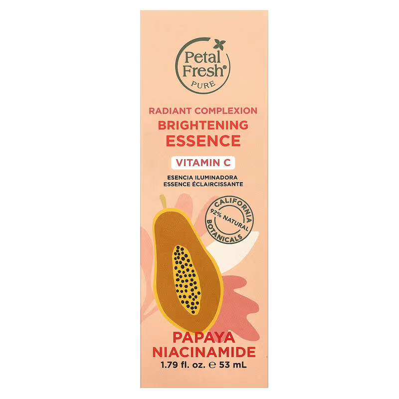 Petal Fresh, Pure, Radiant Complexion Brightening Essence, Papaya Niacinamide, 1.79 fl oz