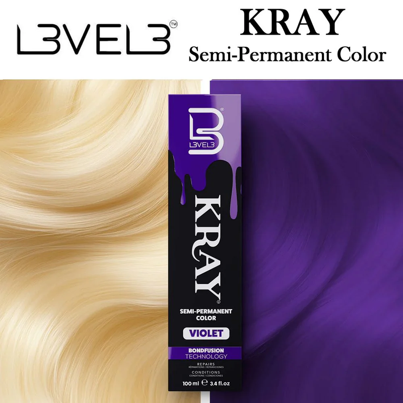 L3VEL 3 Kray Semi-Permanent Hair Color 3.4oz
