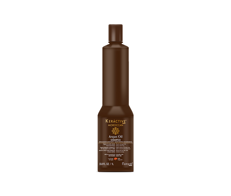 Nutrapel Keractive Moroccan Argan Oil Shampoo 10.1oz