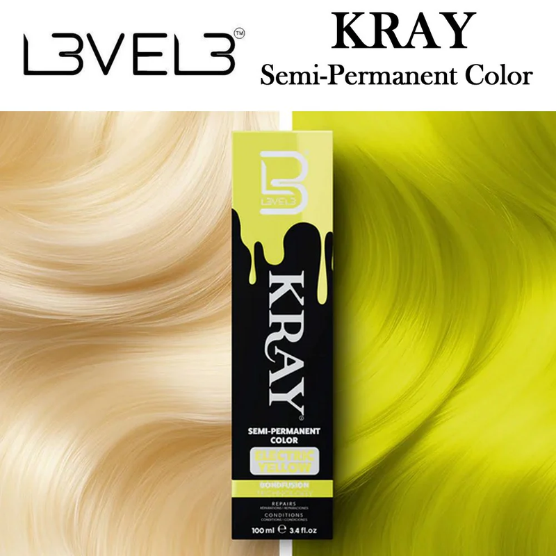 L3VEL 3 Kray Semi-Permanent Hair Color 3.4oz