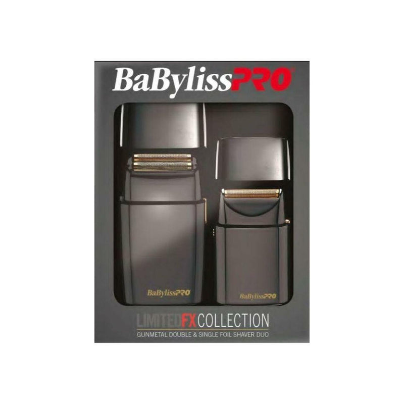 BabylissPro Limited FX Collection(Double Shaver/Single Shaver) Gunmetal[**]
