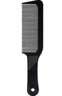 Diane 9 1/2" Flat Top Clipper Comb Black