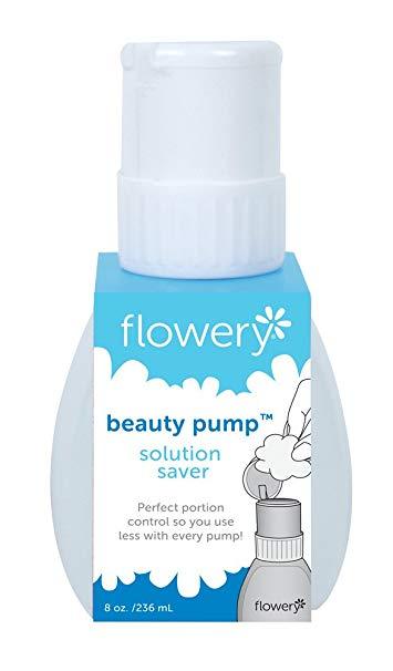 Flowery Beauty Pump Bottles