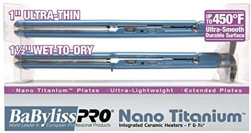 BabylissPro Nano Titanium Combo 1" & 1½" Ultra Thin Flat Irons[**]