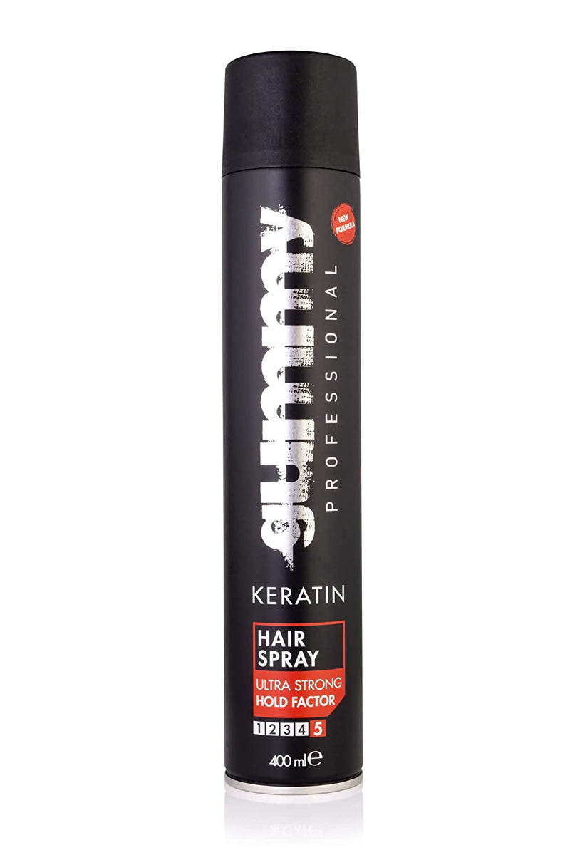 Gummy Keratin Hairspray 400ml/13.5oz - Ultra Strong