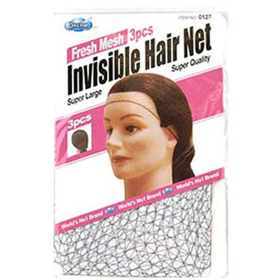 Invisible Mesh Hair Net 3pk