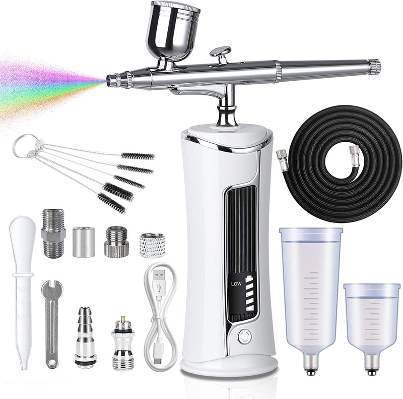 Cordless Airbrush kit with LED Display