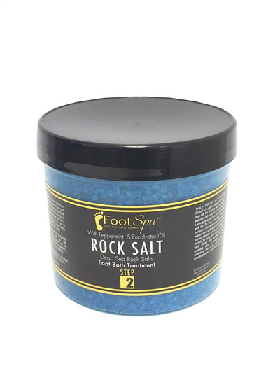 FootSpa Rock Salt w/Peppermint &  Eucalyptus 42oz