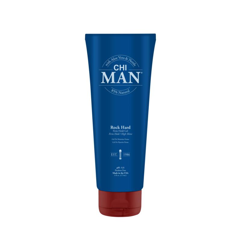 CHI MAN Rock Hard Gel 6oz Firm Hold/High Shine