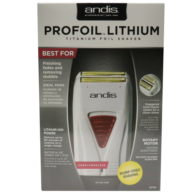 Andis ProFoil Lithium - Titanium Foil Shaver *New*