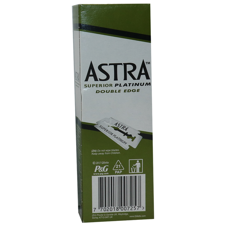 Astra Platinum Double Edge Blade Green 100ct