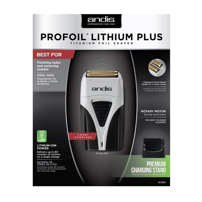 Andis ProFoil Lithium Plus - Titanium Foil Shaver TS-2