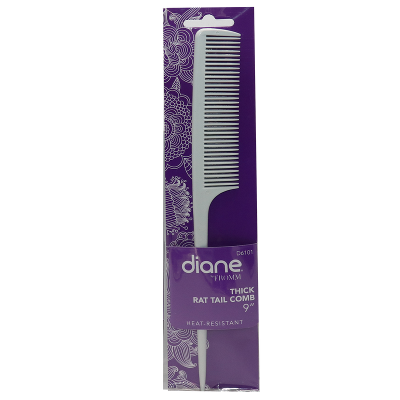 Diane 9" Thick Rat Tail Comb