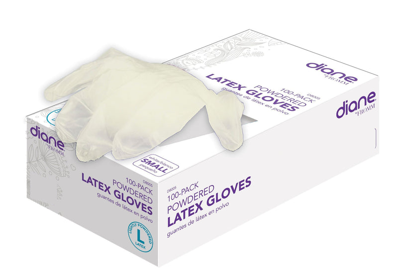Diane Latex Gloves Powdered 100pk