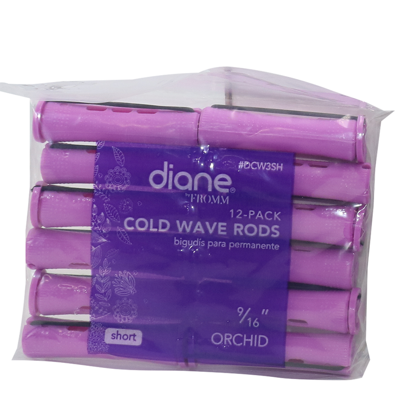 Diane Cold Wave Rods Short 12pk