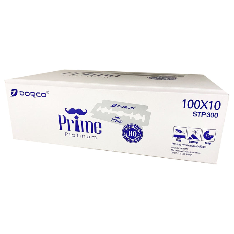Dorco Prime Platinum Blades(Card Board Box) 10pk Box(10 - 10pk)