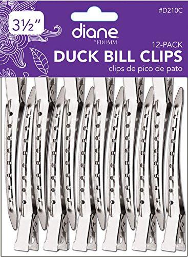 Diane Duck Bill Clips 3 1/2" 12pk