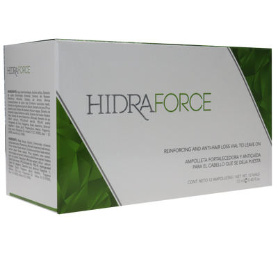 Hidra Force Reinforcing & Anti-Hair Loss Traetment Vials (0.4oz/12)