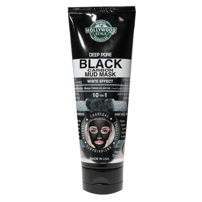 Hollywood Style Black Carbon Mud Mask 3.2oz - Blackhead