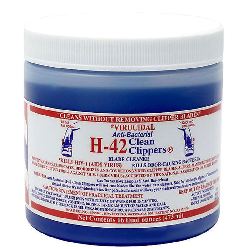 H-42 Clean Clippers Blade Cleaner Jar