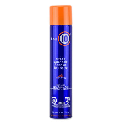It's a 10 Plus Keratin Miracle Super Hold Finishing Hair Spray 10oz