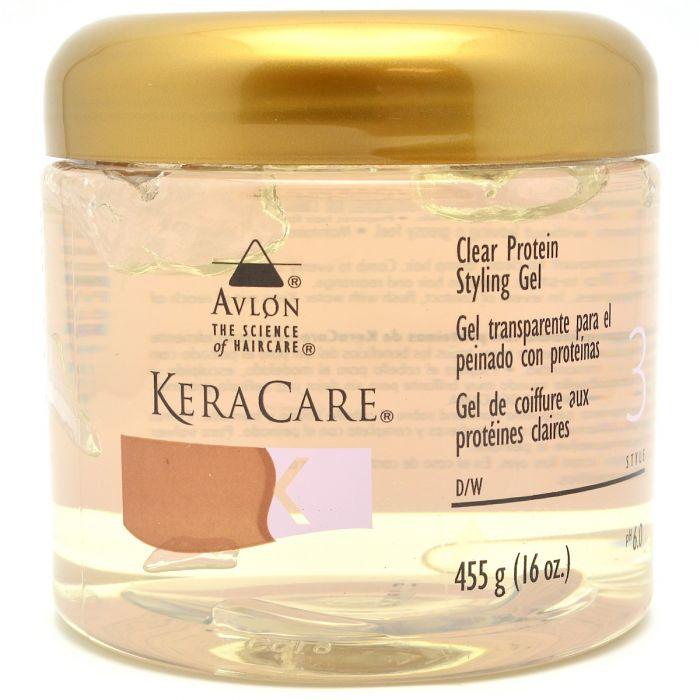 KeraCare Clear Protein Styling Gel 16oz