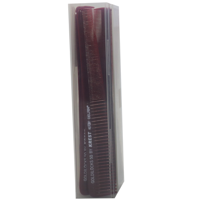 Krest Goldilocks Professional Combs #50 7 1/2" Tapering/Barber Comb 1dz.