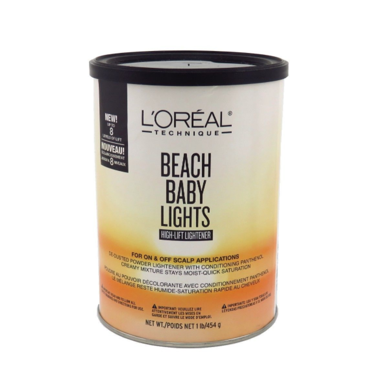 Loreal Beach Baby Lights High-Lift Lightener Tub 1Lb.