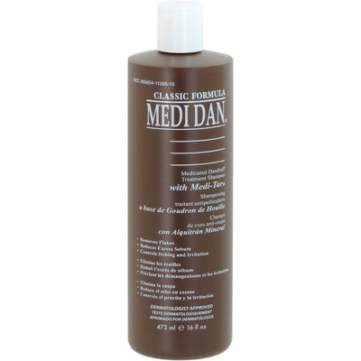 Medi Dan Medicated Dandruff Shampoo 16oz