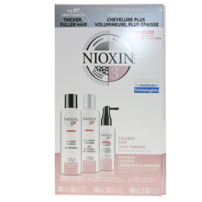 Nioxin System 3 Hair System Kit Normal To Thin-Looking For Fine Hair